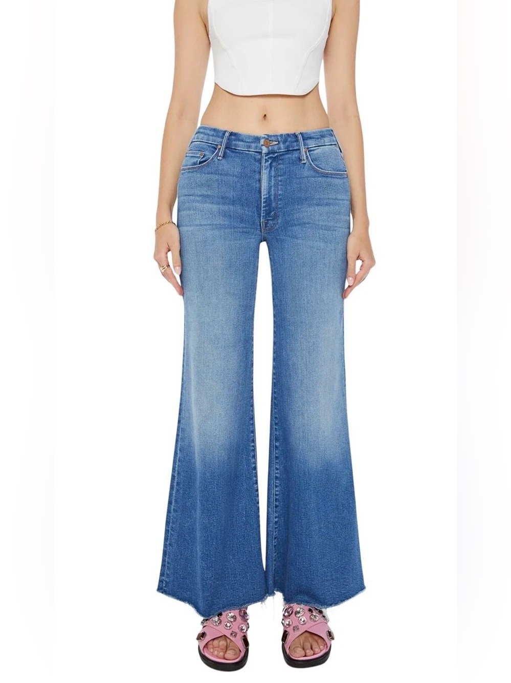 MOTHER The Roller Fray Size 30 NWT